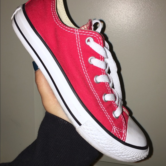 Converse Shoes - red converse