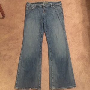 American Eagle Boyfriend Jeans size 16 need button