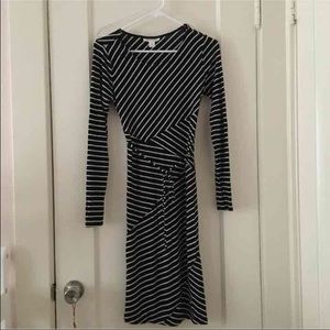 Striped Motherhood Maternity dress