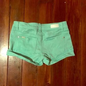 Celebrity pink mint shorts