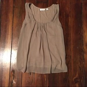 Tan color breezy tank