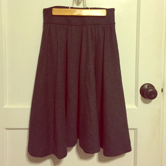 Dark grey houndstooth dress