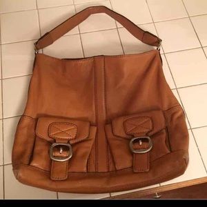 Authentic Michael Kors leather bag