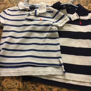 Two 3T Ralph Lauren Polo shirts