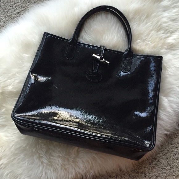🚨SALE🚨 Longchamp Roseau VerniPatent Leather Tote