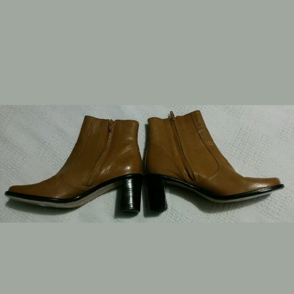 Etienne Aigner Leather Booties - Picture 2 of 4