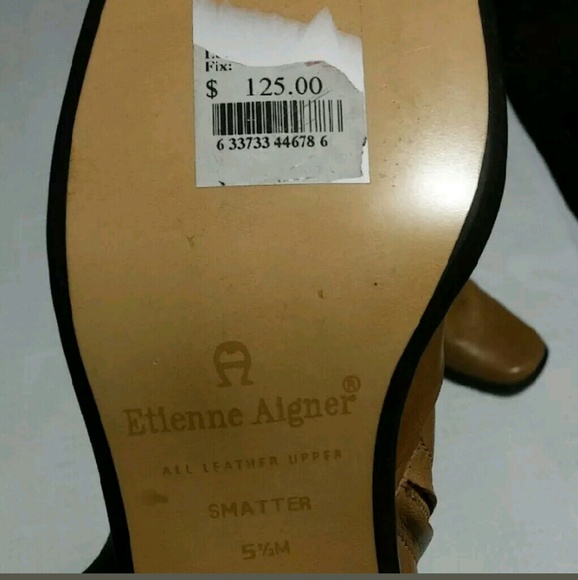 Etienne Aigner Leather Booties - Picture 3 of 4