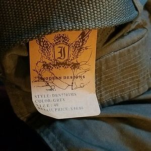 Indigo 30 Grey Cargo Shorts
