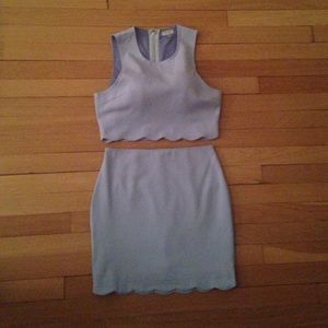 Trendy Two Piece Skirt & Top Set