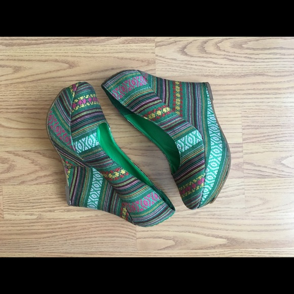 Boho Platform Wedges || 10