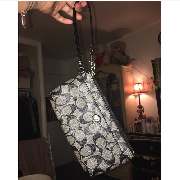 Coach wristlet.
