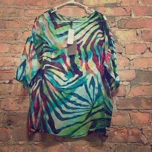 Tommy Bahamas Batik Waves Top