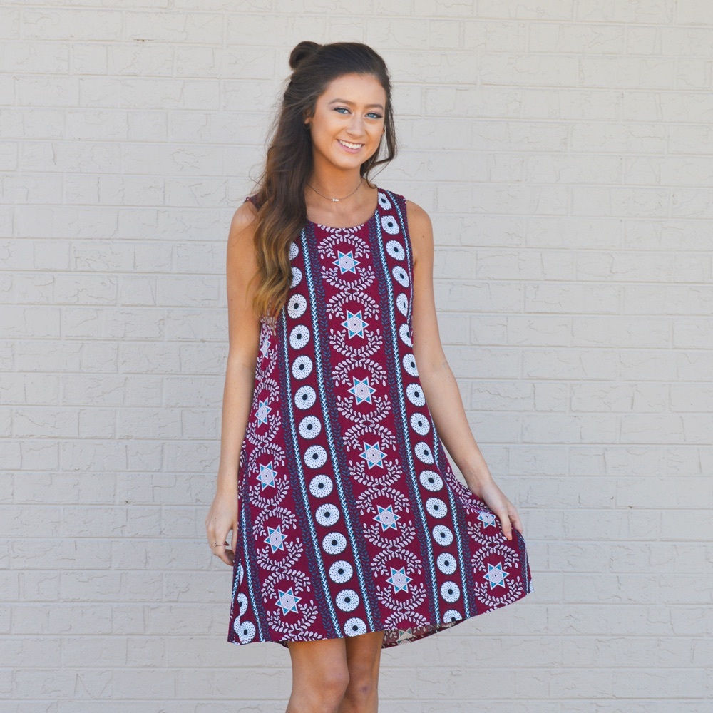 Boutique And So It Begins Sleeveless Dress