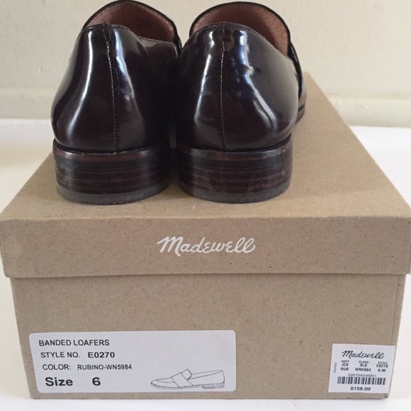 Madewell Elin Loafer in Rubino - Picture 3 of 4