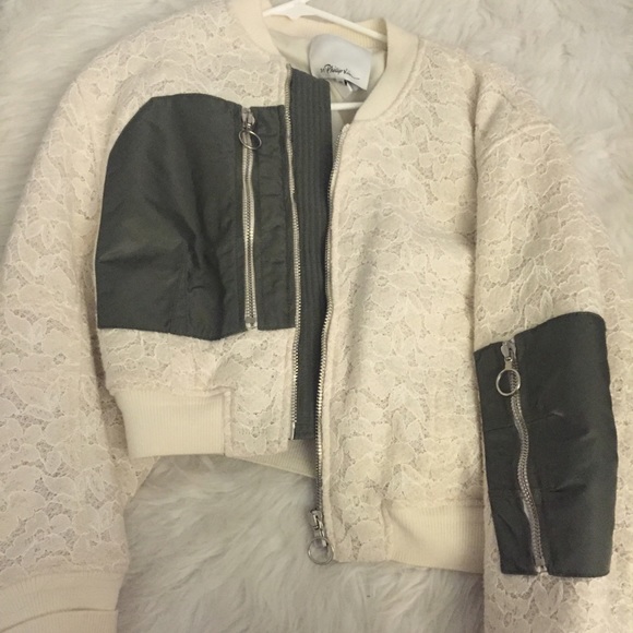 3.1 Phillip Lim Cropped Flight Jacket - Picture 3 of 4