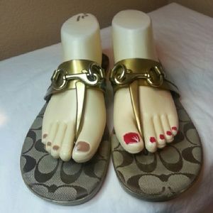 Coach Sandals Rikki...9.5B