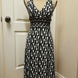 Halter backless dress