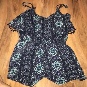 Cute boho romper