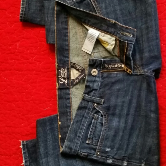 Lucky boyfriend cut jeans