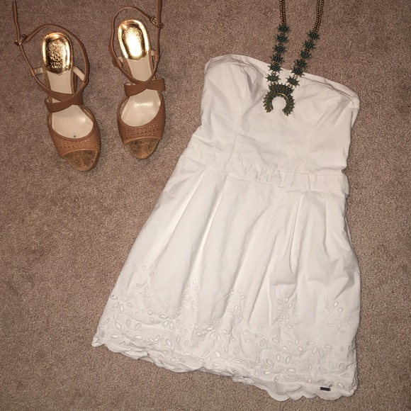 Hollister sweetheart sun dress