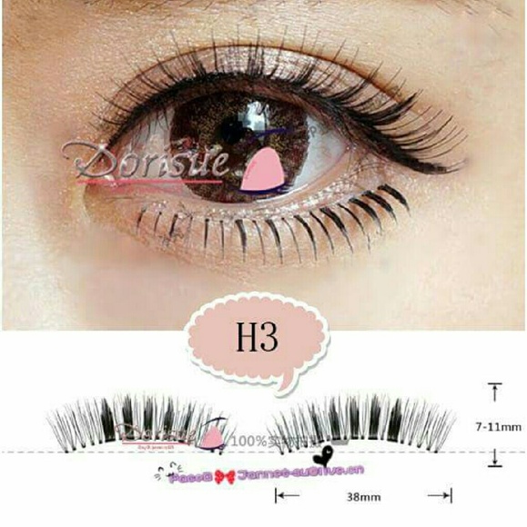 5 pairs medium long false eyelash lashes set - Picture 1 of 4