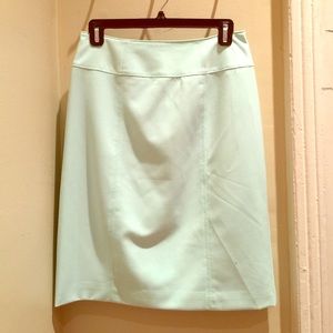 Mint pencil skirt