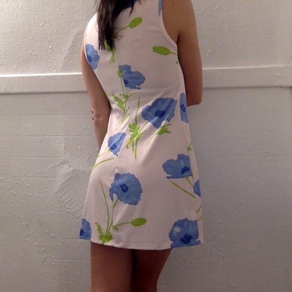 90's Floral Vintage Dress - Picture 2 of 2