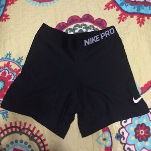 Black Nike Pro Spandex