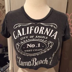 Brandy Melville 'California' Crop Top