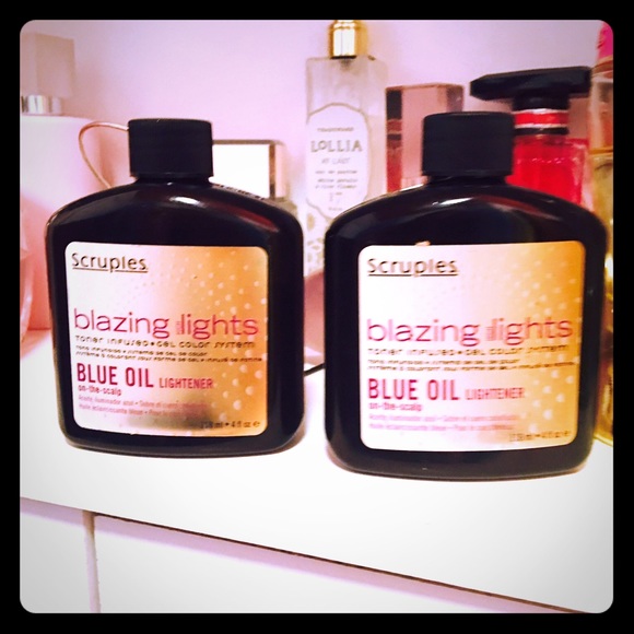 Scruples blazing lights blue lightening oil