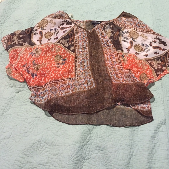 🔆Earth colors flowy top🔆