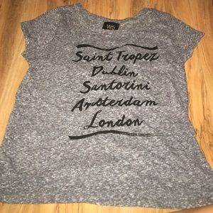 Light gray country tee