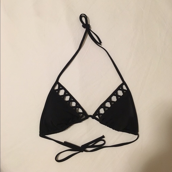 SOLD Victoria's Secret Crisscross Triangle Top - Picture 2 of 3