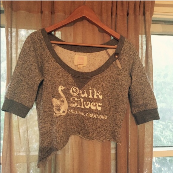 Quicksilver crop top