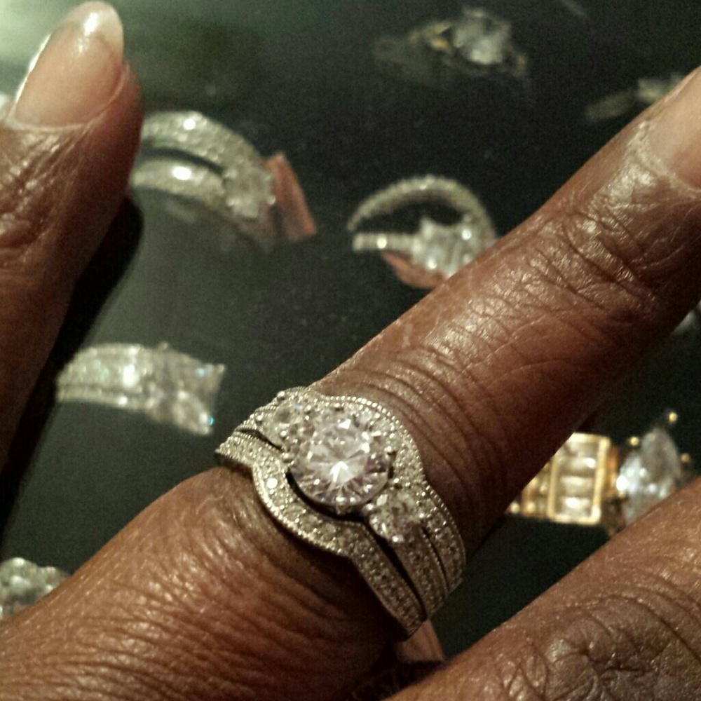 Wedding Band Set \ Sterling