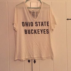 VS Pink - Ltd Edition Ohio State Buckeyes V-Neck