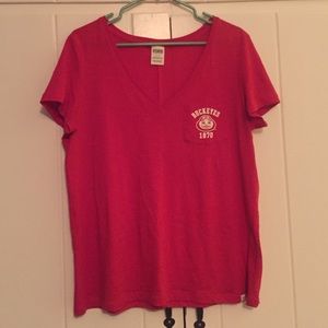 VS Pink - Collegiate Collection - Ohio State VNeck