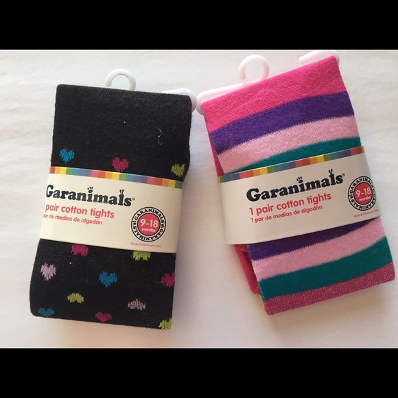 Other - NWT 2 pairs girls tights
