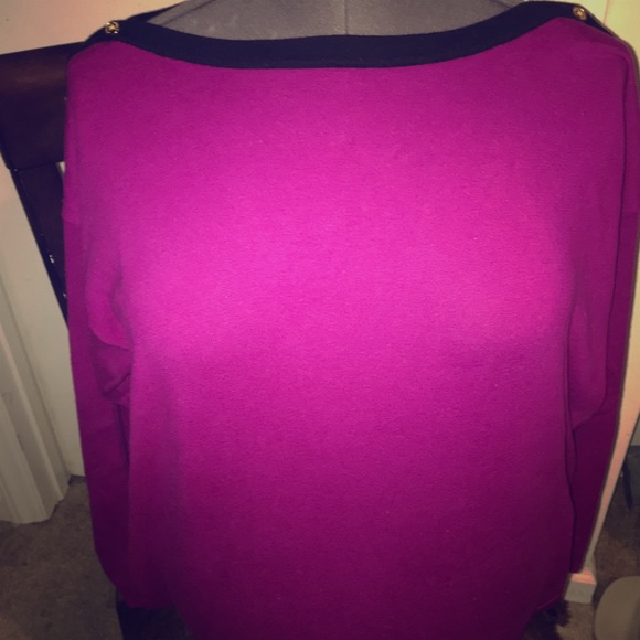 Ralph Lauren pink and black sweater