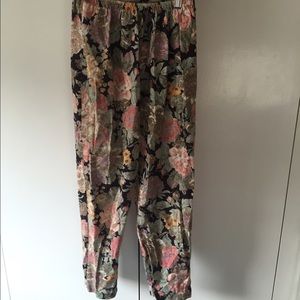 Vintage floral pant