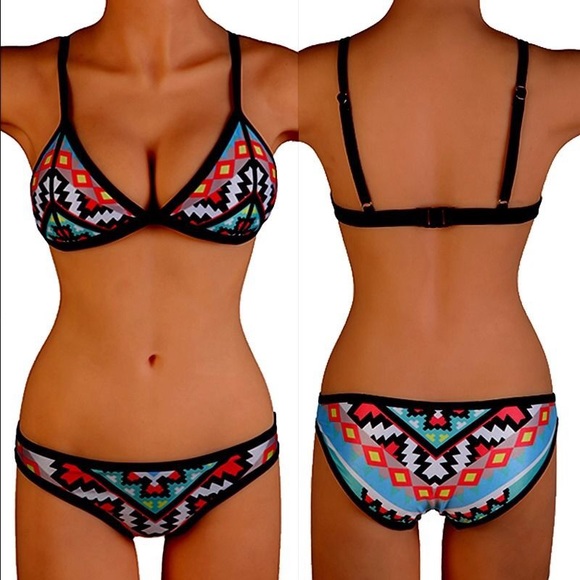 Aztec bikini - super cute and sexy! - Picture 2 of 3