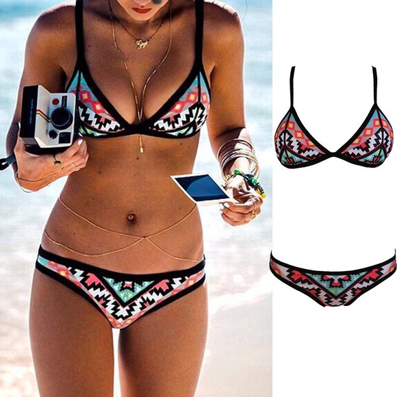 Aztec bikini - super cute and sexy! - Picture 3 of 3