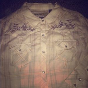 Bit & Bridle women's western Shirt XL worn once