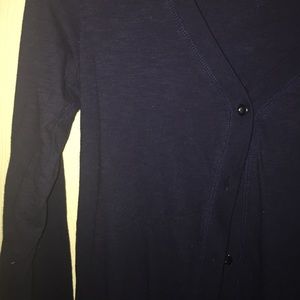 Navy cardigan