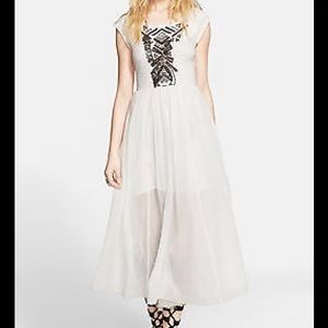 Free People Toosaloosa Slub Meadows Knit Dress