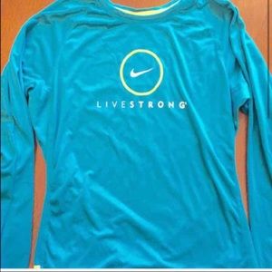 Livestrong Teal Women's Longsleeve M