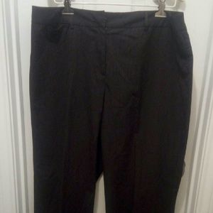 Lane Bryant Size 18 Dark Brown Dress Pants
