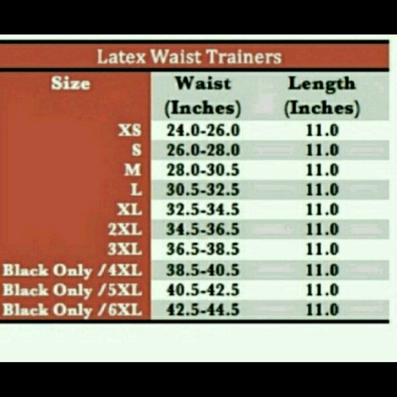 9 Steel Boning Latex Waist Trainer - Picture 2 of 2