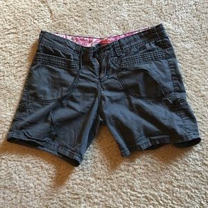 Shorts long Inseem with roll up option.