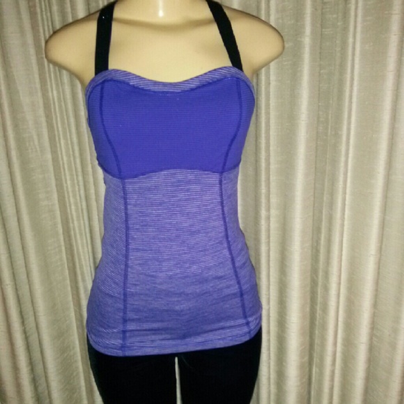 Lululemon Wide Strap Criss Cross Tank